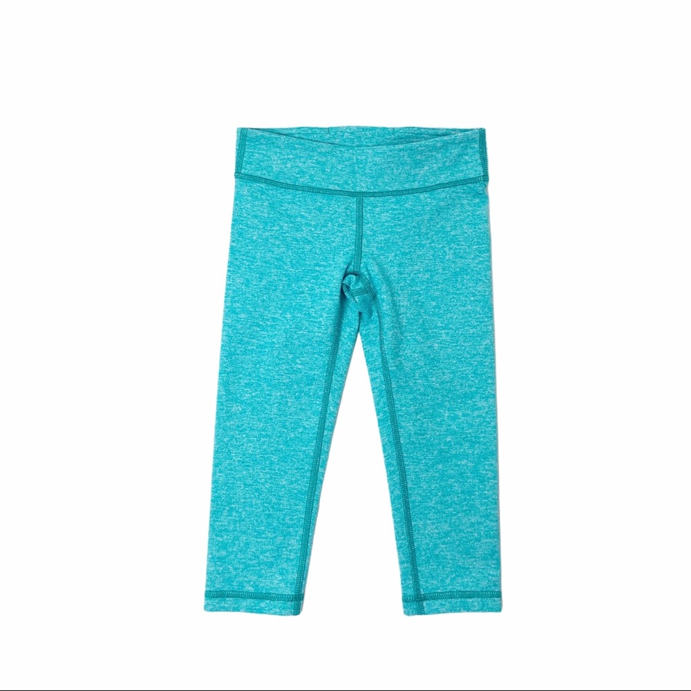Ivivva turquoise cropped leggings